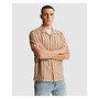 CSIS2606292 8136 Cast Iron Short Sleeve Shirt Yarn dye stripe structure Sunburn
