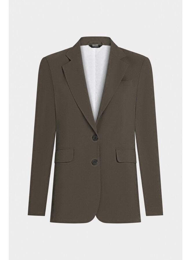 W26M-CLYDE 655 Penn & Ink Blazer tabac