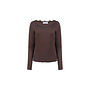 NKF01101 334 Nukus Mika Top Lace Chocolate