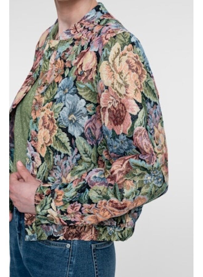63701-20 998 Geisha jacket multicolour/lurex
