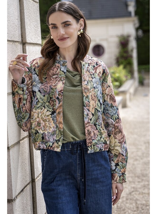 62653-20 530 Geisha top green