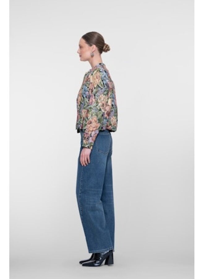61530-10 811 Geisha Barrel jeans stonewash denim tinted