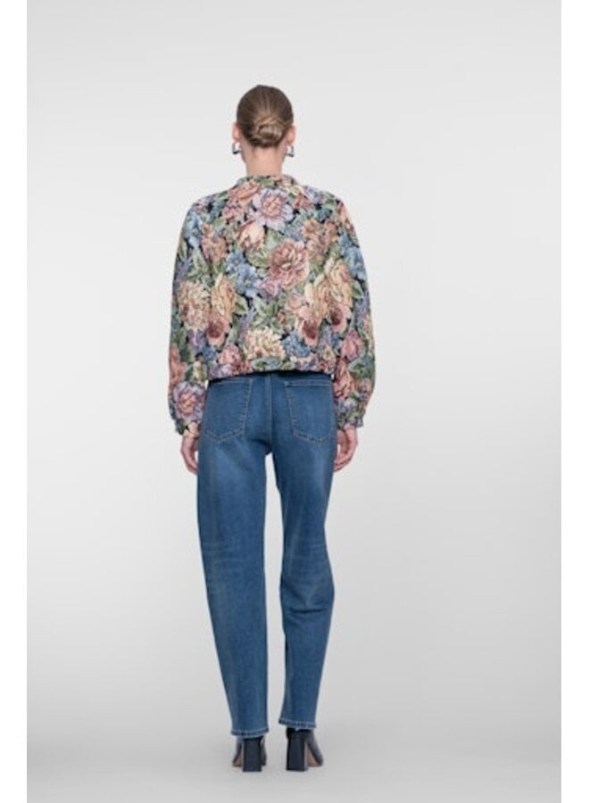 61530-10 811 Geisha Barrel jeans stonewash denim tinted
