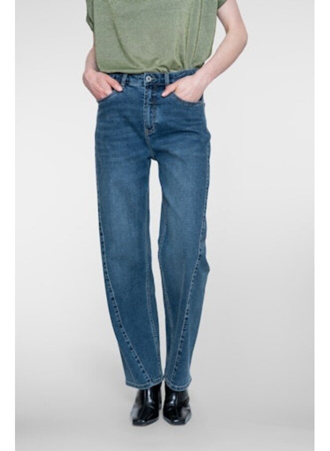 61530-10 811 Geisha Barrel jeans stonewash denim tinted