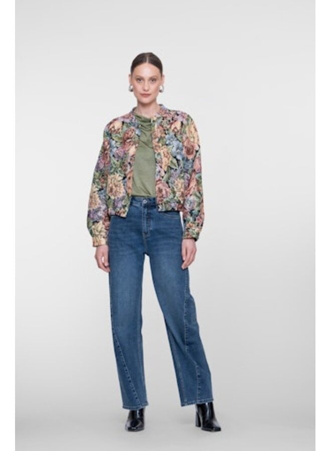 61530-10 811 Geisha Barrel jeans stonewash denim tinted