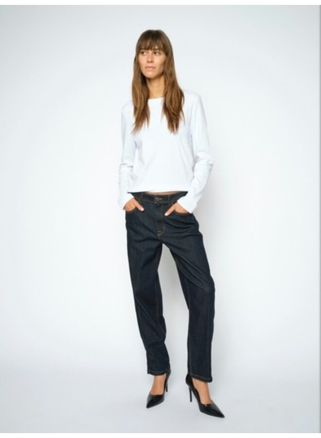 180880 447 MosMosh MMAymen Deluxe Jeans Dark Blue