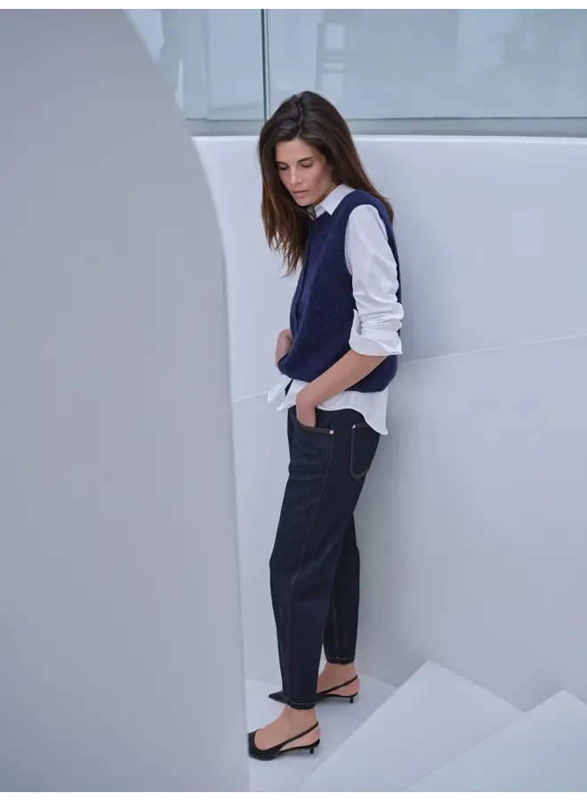 180880 447 MosMosh MMAymen Deluxe Jeans Dark Blue