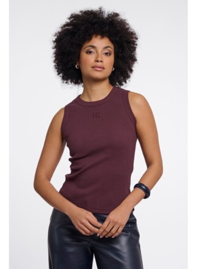 Drew.7002611 Rino en Pelle Tanktop Chocolate bean