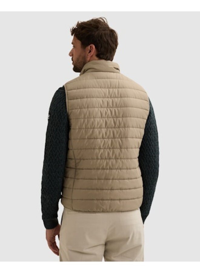 VBW2608170 7147 Vanguard Bodywarmer TRACKOUT Ever-Rib Greige