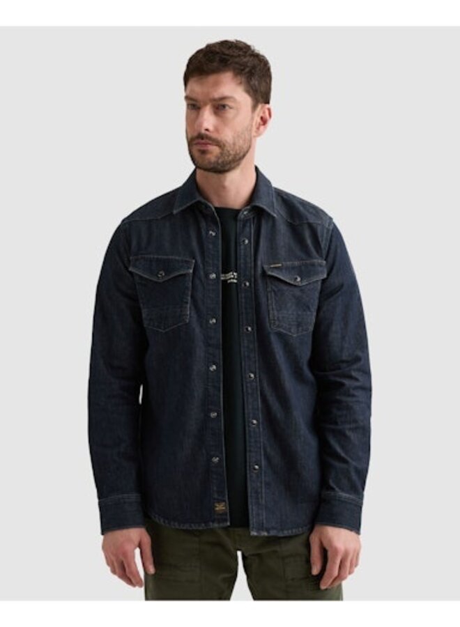 PSD2608239 BCS PME Legend DENIM SHIRTS BLUE CLEAN STAR Blue Coated Summer