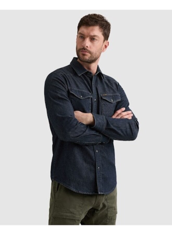PSD2608239 BCS PME Legend DENIM SHIRTS BLUE CLEAN STAR Blue Coated Summer