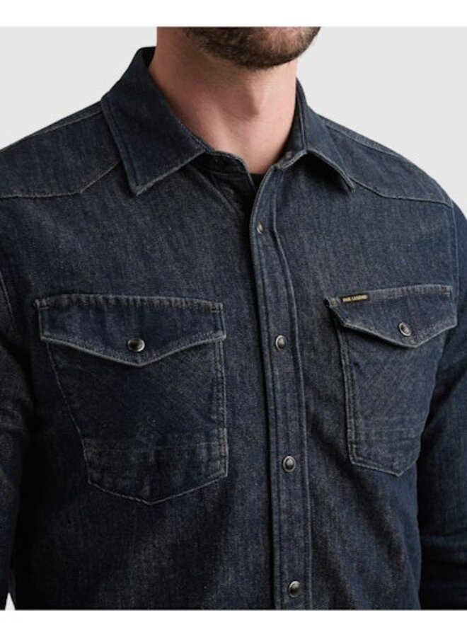 PSD2608239 BCS PME Legend DENIM SHIRTS BLUE CLEAN STAR Blue Coated Summer