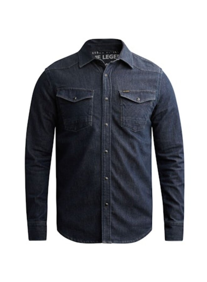 PSD2608239 BCS PME Legend DENIM SHIRTS BLUE CLEAN STAR Blue Coated Summer