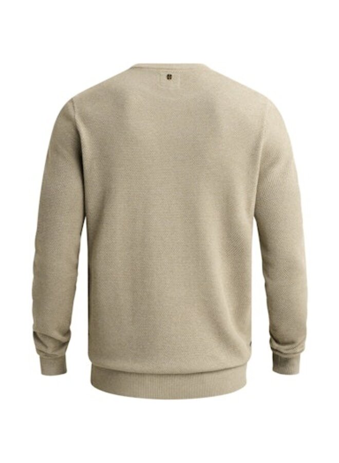 PKW2608324 6412 PME Legend R-neck cotton modal Abbey Stone