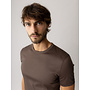 500930 769 MosMosh Gallery MMGPerry O-SS Tee Chocolate Brown