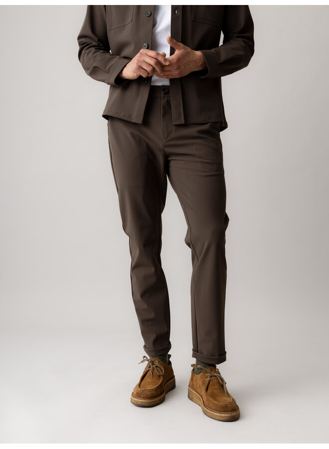 503230 769 MosMosh Gallery MMGHunt Traver Pant  Chocolate Brown