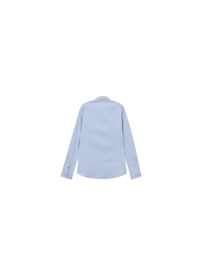 500940 406 MosMosh Gallery MMGMarco Jersey Shirt  Light Blue