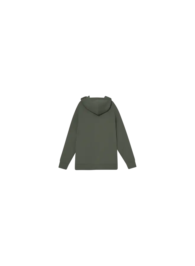 510110 538 MosMosh Gallery MMGAbel Hood Sweat Dk Army Green