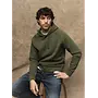 510110 538 MosMosh Gallery MMGAbel Hood Sweat Dk Army Green