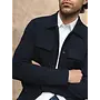 509020 469 MosMosh Gallery MMGAustin Knit Overshirt Navy