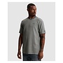 CTSS2608508 5146 Cast Iron Short sleeve r-neck regular fit waffle stripe Blue Mirage