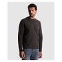 CTS2608584 9167 Cast Iron Long sleeve r-neck regular fit waffle Clever Crows
