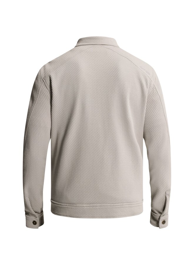 CSW2608435 9131 Cast Iron Button jacket regular fit jacquard Harbor Mist
