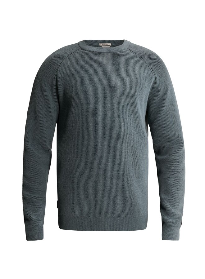 CKW2608305 5146 Cast Iron Crewneck regular fit soft blend Blue Mirage