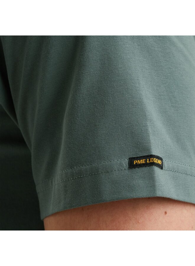 PTSS0000555 6024 PME Legend Short sleeve r-neck American Classic Balsam Green
