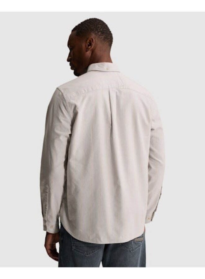 CSI2608202 9131 Cast Iron Long sleeve shirt Oxford Stripe Harbor Mist