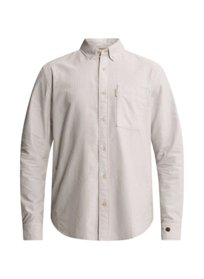 CSI2608202 9131 Cast Iron Long sleeve shirt Oxford Stripe Harbor Mist