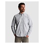CSI2608202 5146 Cast Iron Long sleeve shirt Oxford Stripe Blue Mirage