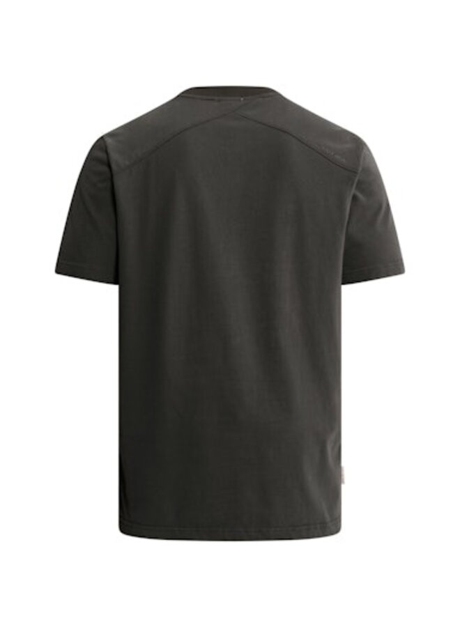 CTSS2608509 9167 Cast Iron Short sleeve r-neck regular fit peached jersey Clever Crows