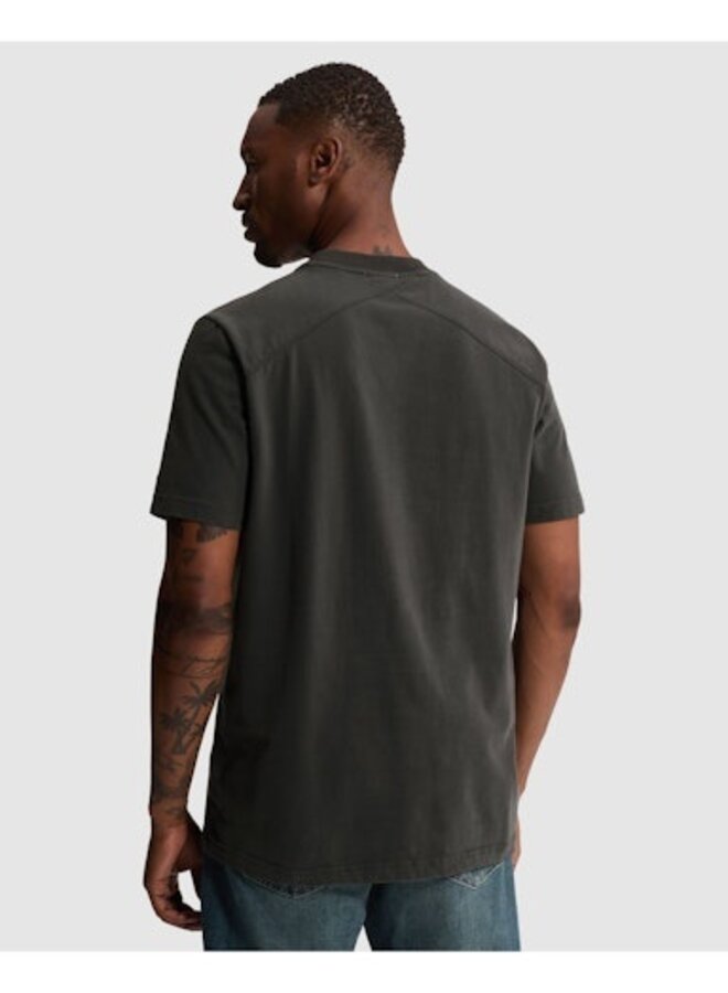 CTSS2608509 9167 Cast Iron Short sleeve r-neck regular fit peached jersey Clever Crows
