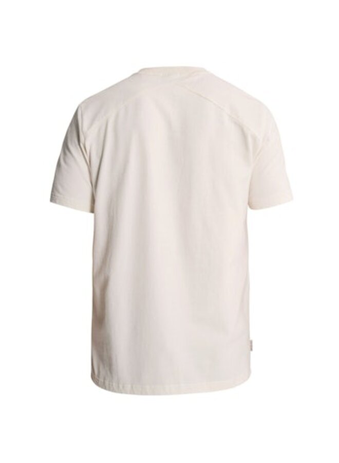 CTSS2608509 7555 Cast Iron Short sleeve r-neck regular fit peached jersey White Down