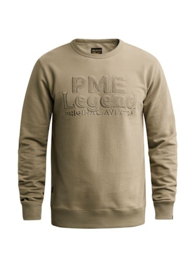 PSW2608444 6485 PME Legend Crewneck loopback cotton twill Overland Trek