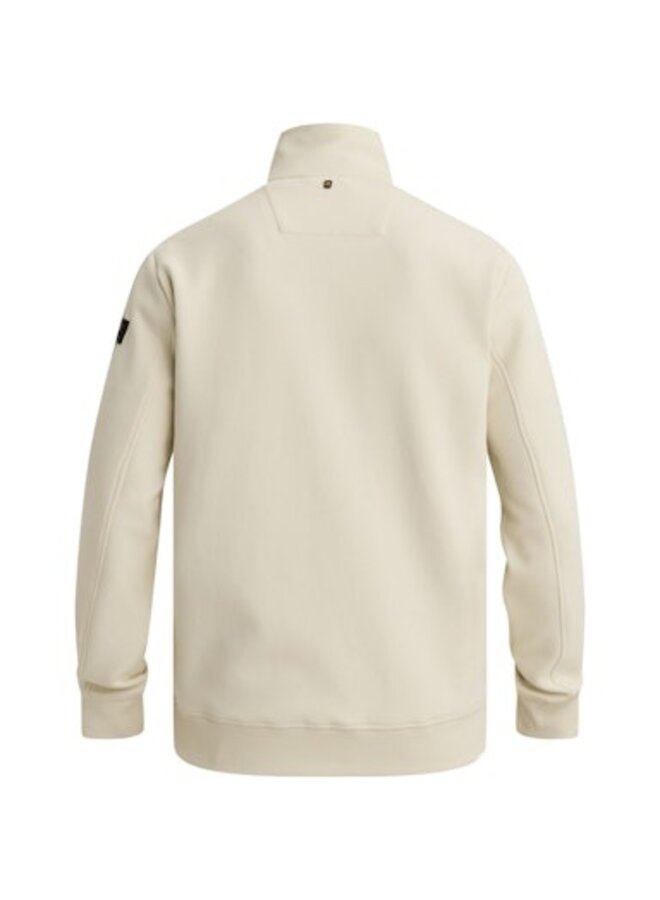 PSW2608437 7013 PME Legend Zip jacket interlock sweat Bone White