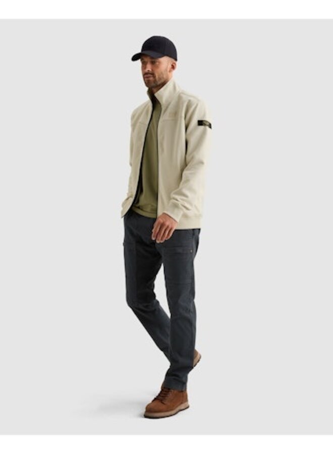PSW2608437 7013 PME Legend Zip jacket interlock sweat Bone White