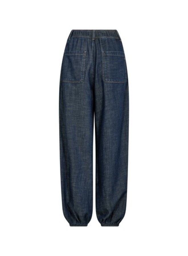 183420 447 MosMosh MMMarah Pagato Jeans Dark Blue