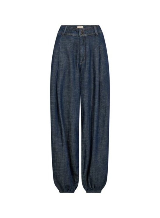 183420 447 MosMosh MMMarah Pagato Jeans Dark Blue
