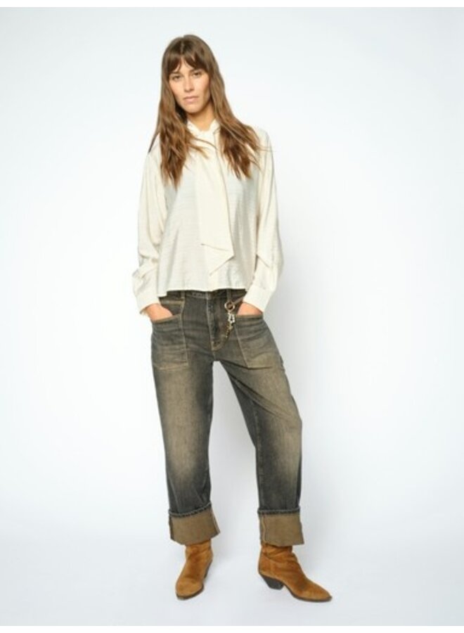 180950 850 Mos Mosh MM Rachel Kyoto Jeans Grey