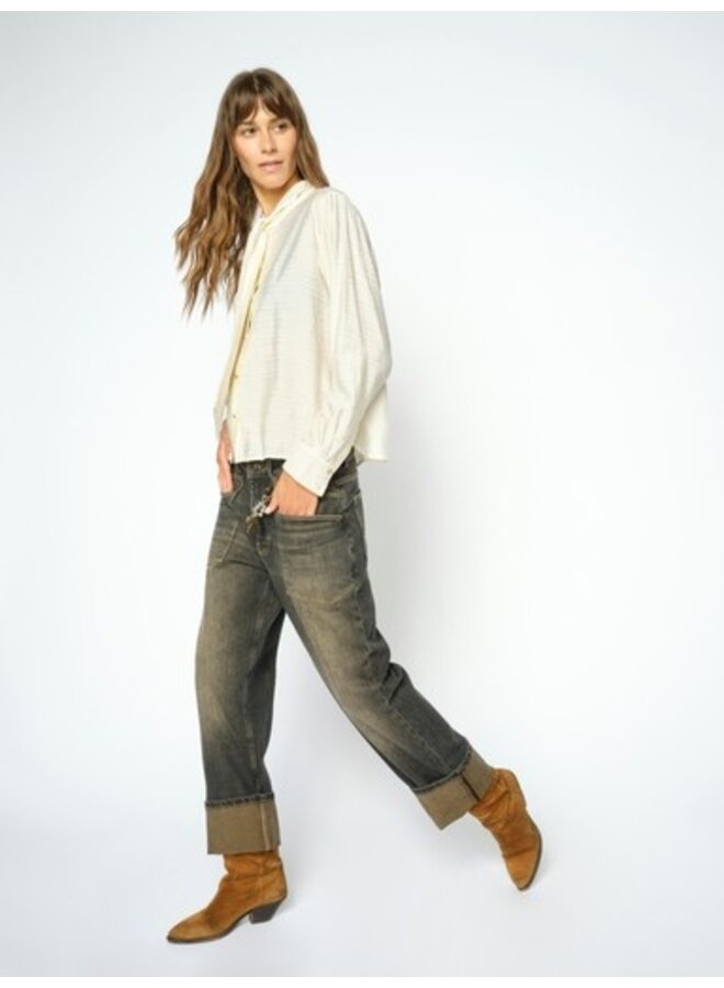 180950 850 MosMosh MMRachel Kyoto Jeans Grey
