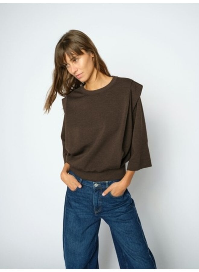 180790 160 Mos Mosh MM Mae O-3/4 Sleeve Sweatshirt Delicioso