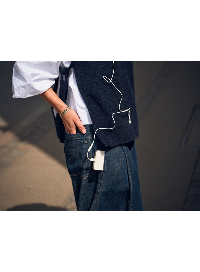 183420 447 MosMosh MMMarah Pagato Jeans Dark Blue