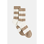 W26C422 60-5 Penn en Ink Socks brown ecru