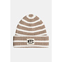 W26C417 60-5 Penn en Ink Hat stripe brown ecru