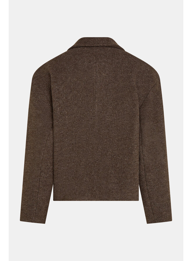 W26C381 655 Penn en Ink Coat tabac