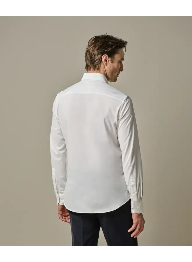 PP2HC10006 Prufuomo Japanese knitted Shirt SC White