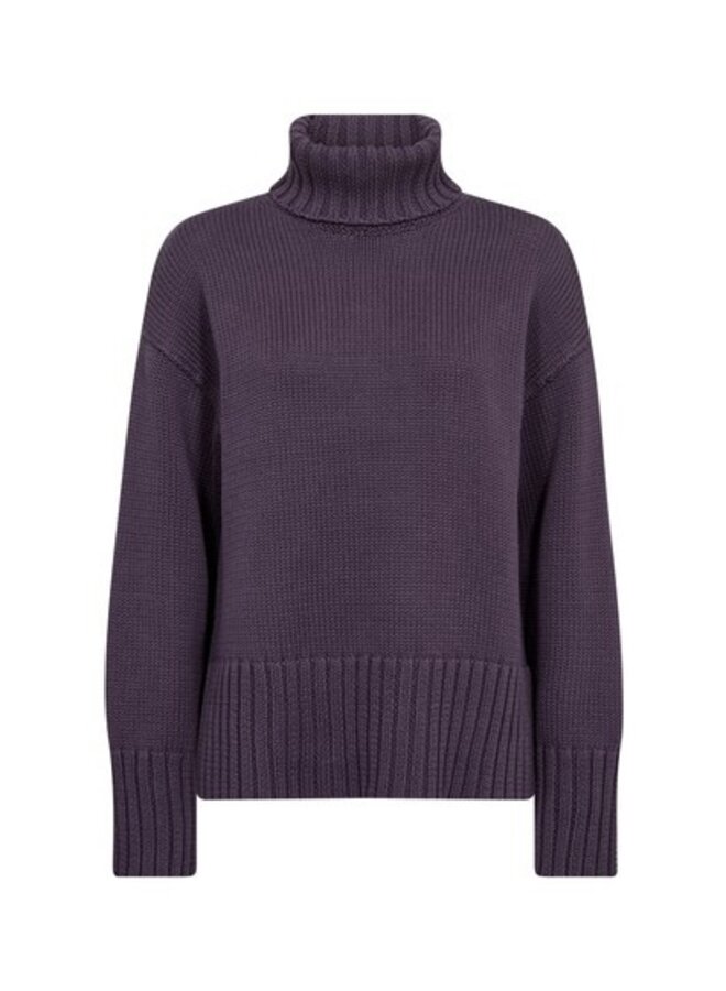 173480 292 MosMosh MMRola Bine Rollneck Knit Sweet Grape