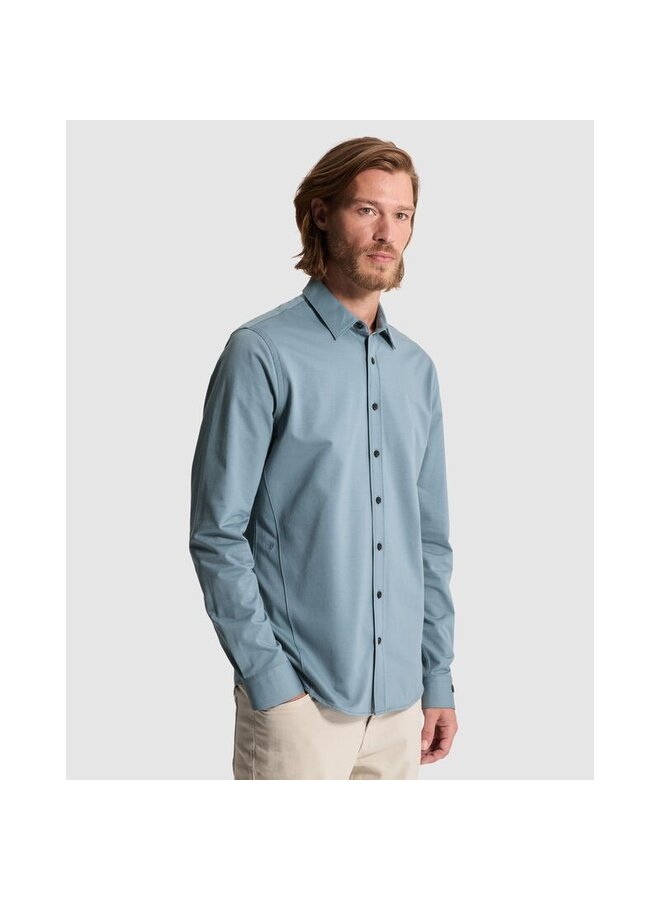 CSI2608200 5146 Cast Iron Long sleeve shirt Twill Jersey Blue Mirage